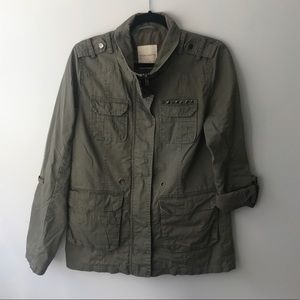 Army jacket.